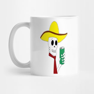 Drinking Skeleton Mug